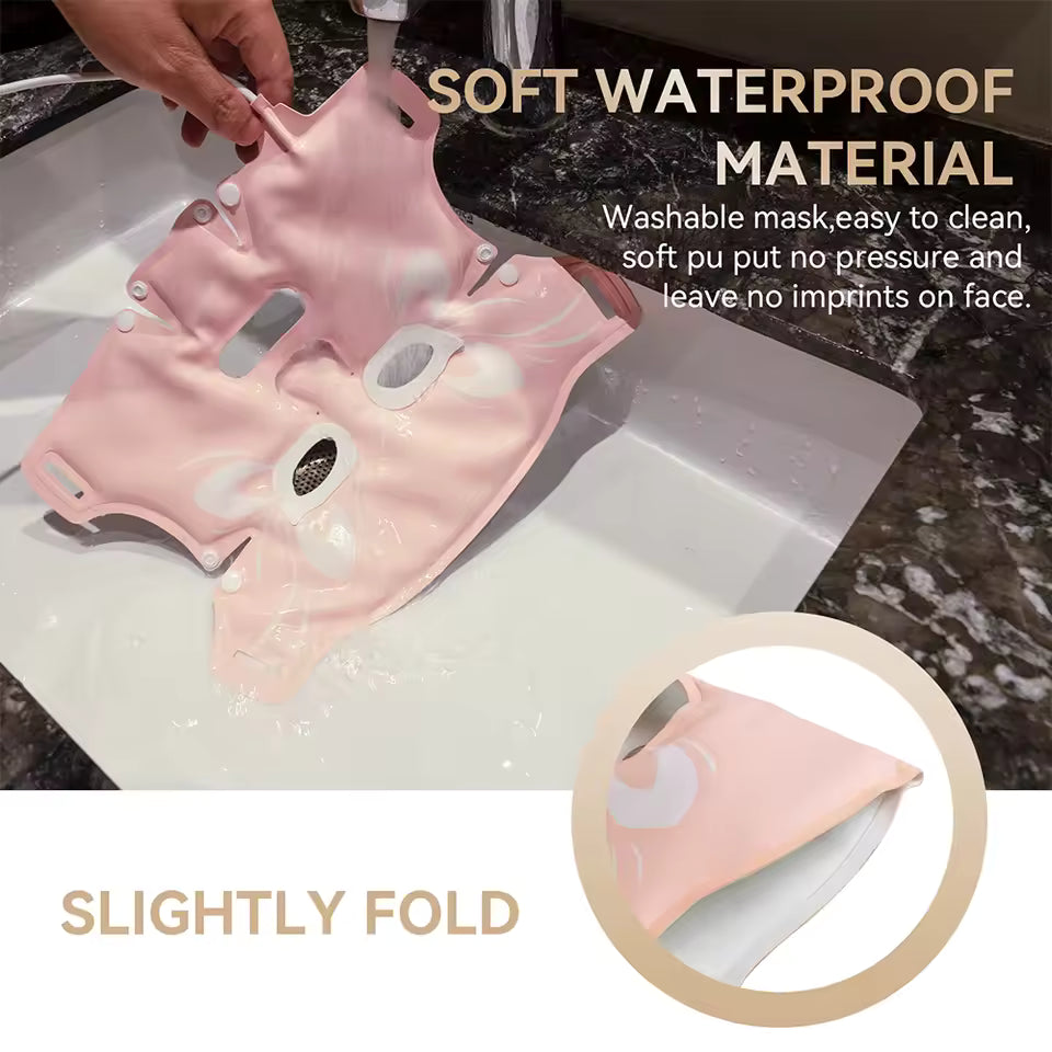 قناع الوجه الضوئي من انلان – بخمسة ألوان لتجديد وتفتيح البشرة ومقاومة علامات الشيخوخة